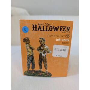 Dept 56 Snow Village Halloween Ink Scare 4036596